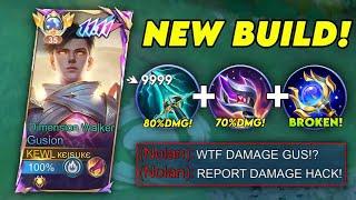 ONLY PRO GUSION KNEW THIS SECRET BUILD!! (100% SURE WIN) - Mobile Legends