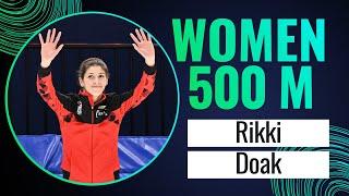 Rikki DOAK (CAN) | Winner | 500m W | Montreal (2) | #ShortTrackSkating