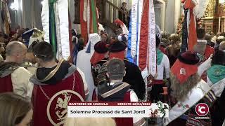 DIRECTE #BANYERESDEMARIOLA: Solemne Processó de Sant Jordi