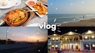 vlogtraveling to mangaldan pangasinan, philippines| site seeing, beach moments, vacation vlog