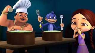 Super Bheem - Chef Kalia Ka Jadue Halwa | Animated cartoons for kids | Stories for Kids