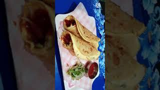 Tasty And Healthy Egg Pratha Roll | Egg Pratha Roll |#shorts #ytshorts