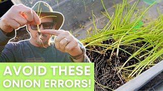 6 MISTAKES TO AVOID When Planting Onions