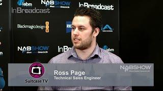 InSight At NABSHOW 2016 Suitcase TV