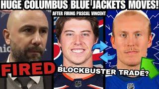 MORE COLUMBUS BLUE JACKETS MOVES COMING? Patrik Laine/Mitch Marner (AFTER PASCAL VINCENT FIRED)