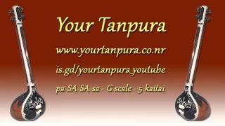 Your Tanpura - G Scale - 5 kattai