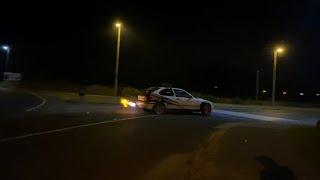 Friday night ILLEGAL STREET DRIFTING  drift King  sleeper car