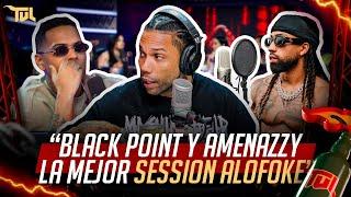 BLACK POINT RETA A ALOFOKE A HACER CON ÉL Y AMENAZZY LA MEJOR SESSION (TU VERA LIO PODCAST)