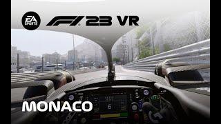 F1 23 VR MONACO Immediately after exiting the tunnel, the effect is awesome