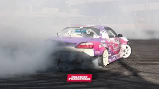 Ben Hobson Shredding Tires, Hoonigan Burnyard SEMA 2021