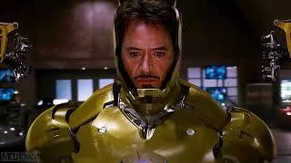 Tony Stark becomes Gold Man (Iron Man with a golden suit)