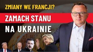 Zamach Stanu na Ukrainie. Wybory we Francji. Co dalej w USA (Biden / Trump). Wyniki badań!