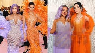 Recreating Kendall and Kylie's Met Gala Looks DIY Challenge