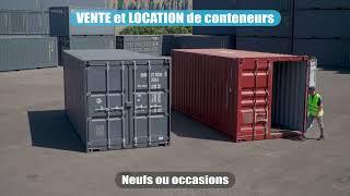 Location et Vente de Conteneurs 1er voyage ou occasions - RESOTAINER