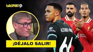 "Es MENOS Importante Que Van Dijk y Salah" Simon Jordan Dice Que El Liverpool No Necesita TAA