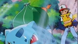 Ash's Bulbasaur learns solarbeam