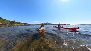 Kayaking Loch Linnhe, Linsmore Island & Castle Stalker, Highlands, Scotland