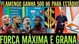 GLOBO ESPORTE, DIA AGITADO NA GÁVEA, FLAMENGO RECEBE 500MI PARA ESTÁDIO. TIME TREINA E VIAJA AGORA