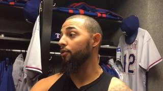 Rangers' Rougned Odor said Jose Bautista looked like he wanted a confrontation