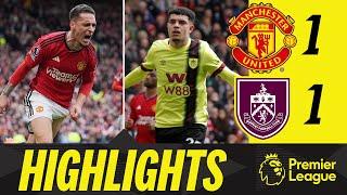 Amdouni Equaliser Secures HUGE Point at Old Trafford! | HIGHLIGHTS | Manchester United 1-1 Burnley