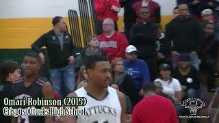 2015 6'2" PG/2G Omari Robinson "Super Athletic Guard with Bounce"