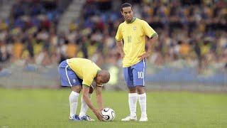 Ronaldinho VS Roberto Carlos - Free kicks