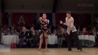 David Jutge & Natalya Kolpakova | Antwerp Diamond Cup 2014 | WO LAT solo Samba