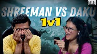 Shreeman Legend vs Daku | Pubg Pc 1v1 | पिठालु Gameplay #shreemanlegend