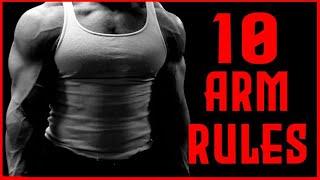 Top 10 Arm Training Tips!