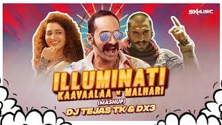 Illuminati × Kaavaalaa × Malhari (Mashup) | DJ Tejas Tk & DX3 | Sk Music Vfx