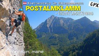 Postalmklamm Klettersteig (C) + Gamsleckenwand (D) | Salzkammergut