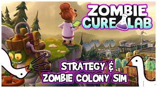 Curing Zombies Strategy/Colony Sim game | Zombie Cure Lab | Game Gander