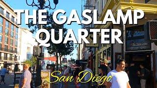 [HD] The Historic Gaslamp Quarter Walking Tour | San Diego | July 2024