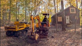 One man buys an abandoned cabin in the woods and transforms the landscape