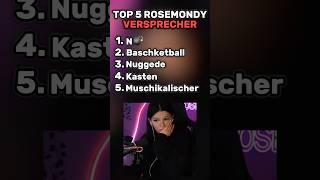 Der letzte | #top5 #rosemondy