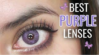 PURPLE COLORED CONTACTS *MY COLLECTION* | TTDEYE, COLORCL, HAPA KRISTIN