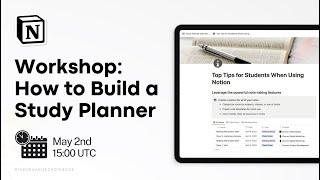 BUILD a Study Dashboard with Notion | Manage your studies easily! 