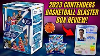 *SICK AUTO + NICE WEMBYS! 2023 CONTENDERS BASKETBALL BLASTER BOX REVIEW!
