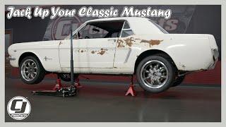 How to Jack Up a Classic Mustang | Safe & Simple