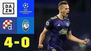 Orsic-Dreierpack versaut Atalanta-Debüt: Dinamo Zagreb - Atalanta 4:0 | UEFA Champions League | DAZN