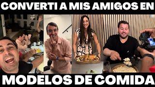 CONVERTI A MIS AMIGOS EN MODELO DE COMIDA | VLOG 365 | Alejandro Gil