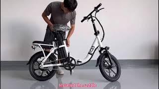 APYEAR  Q3 Folding electric bicycle installation video