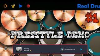 Real Drum Demo # 1 | Freestyle Hard Rock