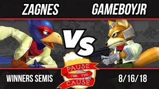 PFTC 48 - Zagnes (Falco) Vs. Gameboyjr (Fox) - Winners Semis