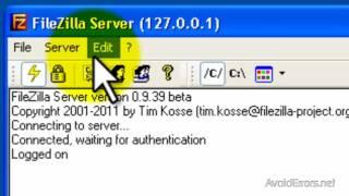 How To Install,Set Up & Access FileZilla FTP Server.