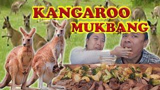 KANGAROO STEAK MUKBANG / COOKBANG | TINCIO TV