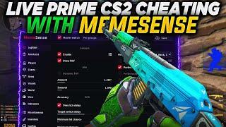 LIVE CS2 Legit Cheating with MEMESENSE! | 8/20 Members