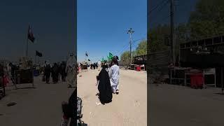 Muhammad Mahdi Najafi & Huria Najafi Karbala ki Taraf Walk ‍️ ‍️ Karty hoy |{ Najafi Karbalai ||