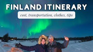 My 1 Week FINLAND ITINERARY from INDIA w/ Budget, Tips, Transportation, Accommodation & More