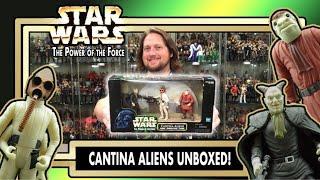 Cantina Aliens Star Wars Power Of The Force Unboxing & Review!